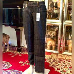 Moschino Women's Jeans Donna Stretch Low Waist Fitted Hips (Model #WQ 130)